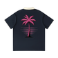 Ill Gotten Gains Mob-Yacht Party Contrast Collar Raglan Polo Shirt
