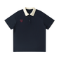 Ill Gotten Gains Mob-Yacht Party Contrast Collar Raglan Polo Shirt