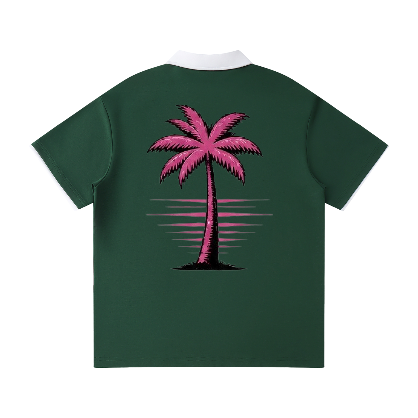 Ill Gotten Gains Mob-Yacht Party Contrast Collar Raglan Polo Shirt