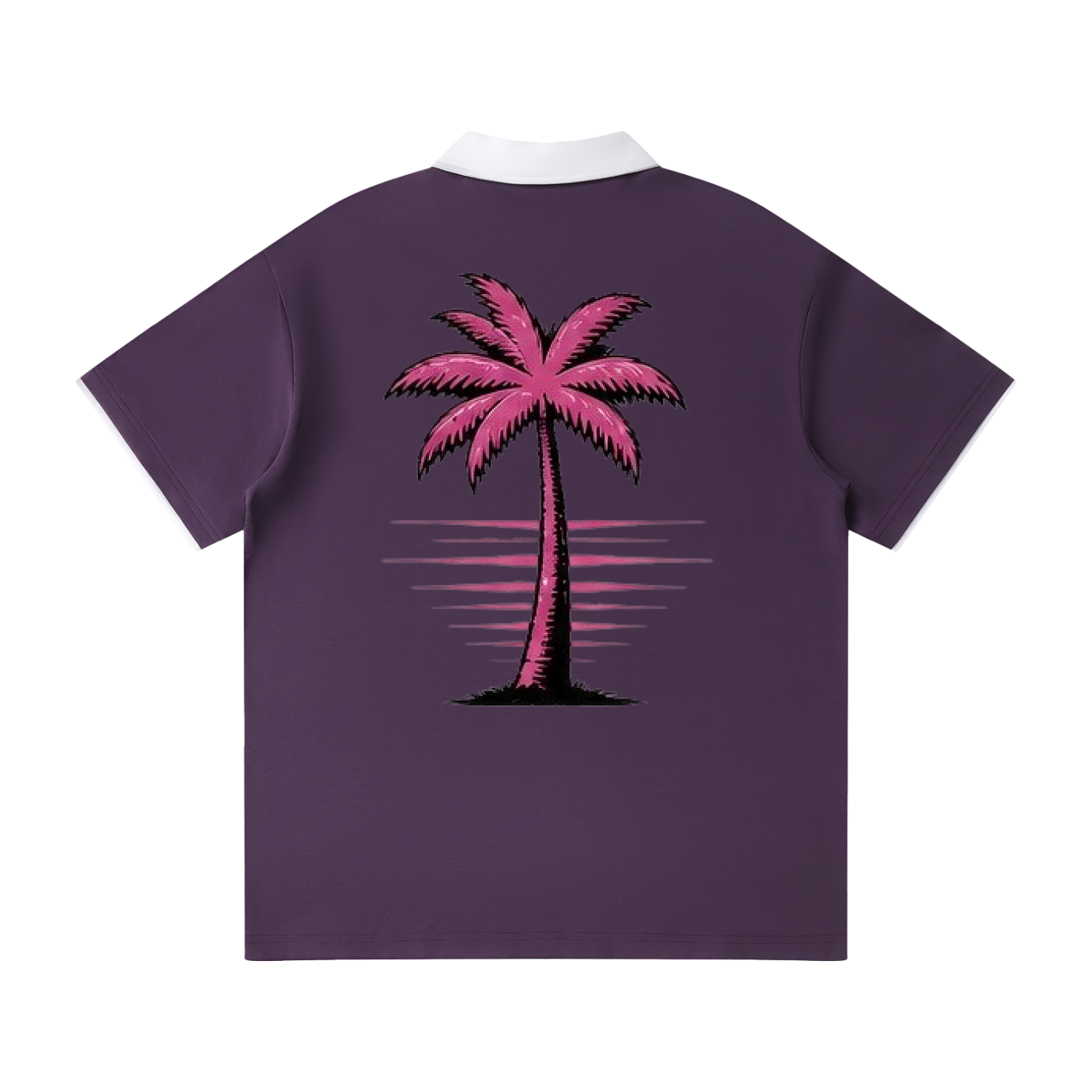 Ill Gotten Gains Mob-Yacht Party Contrast Collar Raglan Polo Shirt