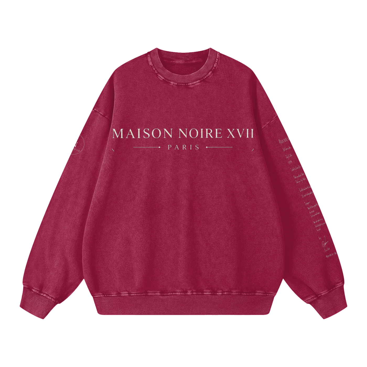 La Maison Du Noir - Snow Washed Oversized Sweatshirt